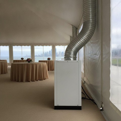Alquiler de equipos de climatización frío/calor en A Coruña para eventos, carpas y bodegas - Imagen 1