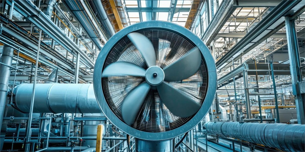 ¿Qué características debe tener un sistema de ventilación industrial eficiente?
