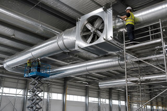 Ventilación industrial en A Coruña para naves, fábricas y locales comerciales - Imagen 1